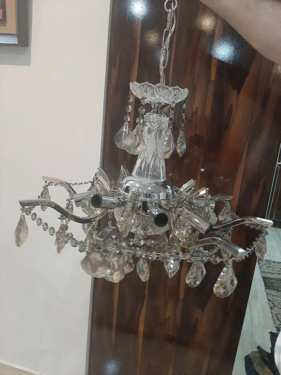 لوستر|لوستر و چراغ آویز|رشت, لاکانی|دیوار