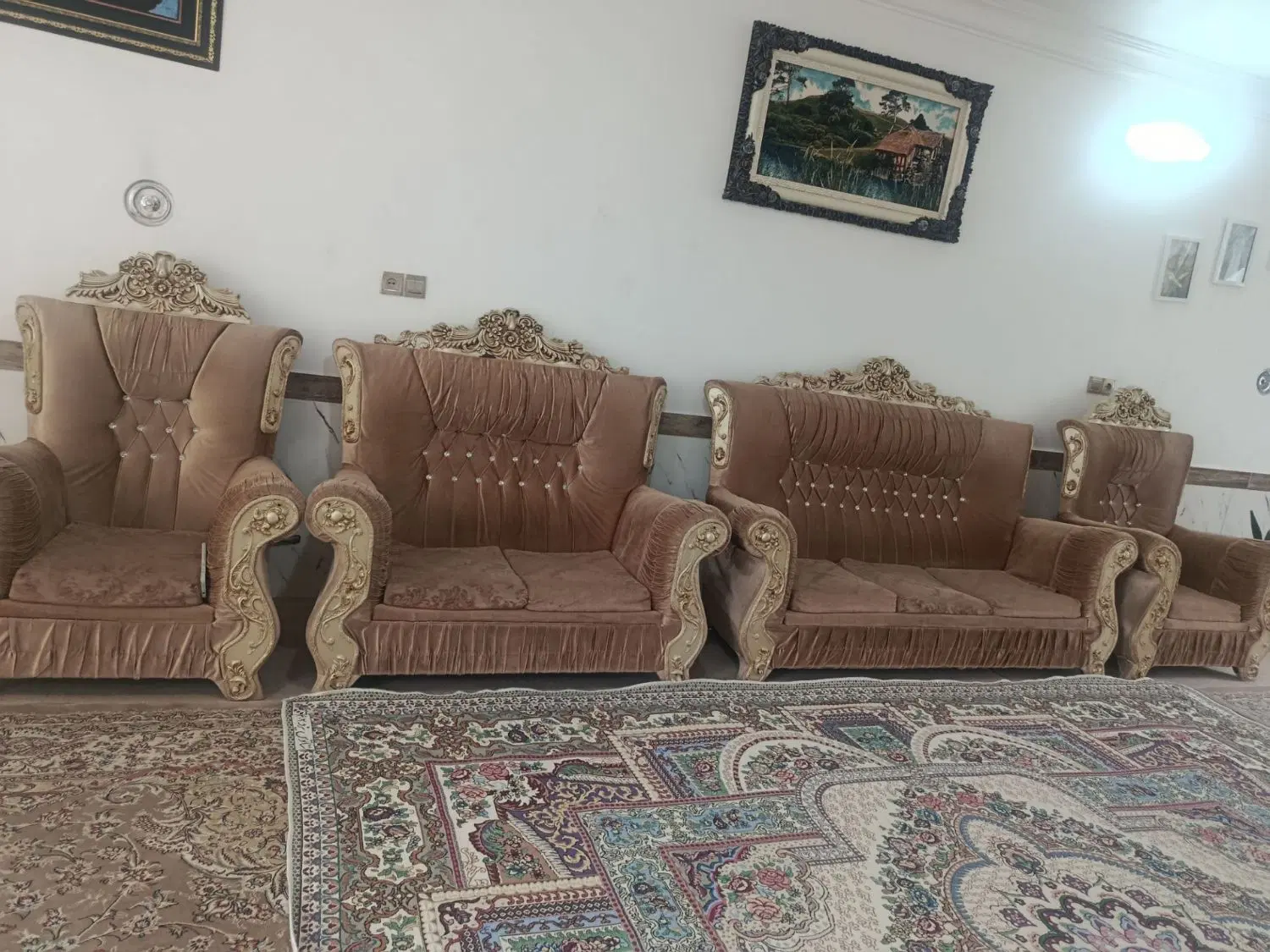 مبل|مبلمان خانگی و میز عسلی|چناران, |دیوار