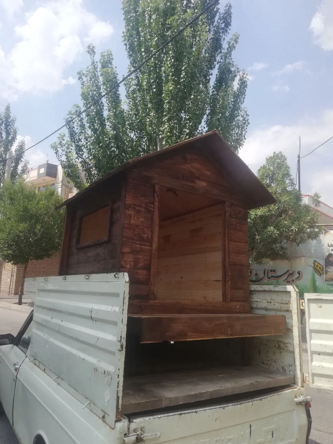 کلبه کودک، خانه چوبی کودک|اسباببازی|تبریز, |دیوار