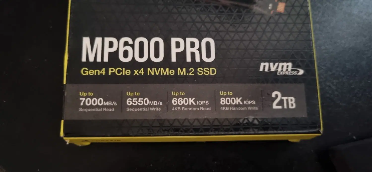 ssd corsair mp600pro 2t|قطعات و لوازم جانبی رایانه|تهران, جوادیه|دیوار