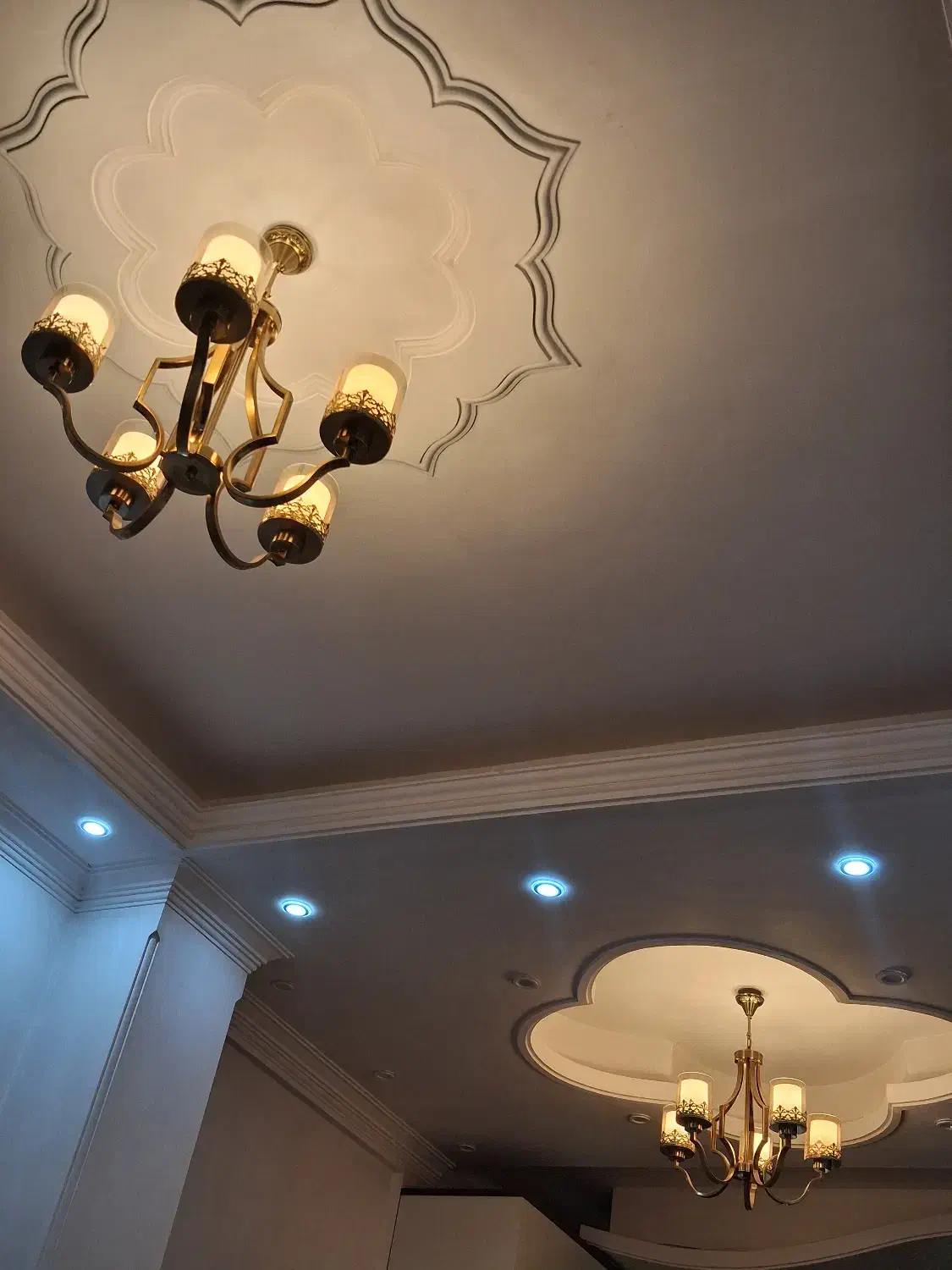 لوستر|لوستر و چراغ آویز|بهارستان, |دیوار