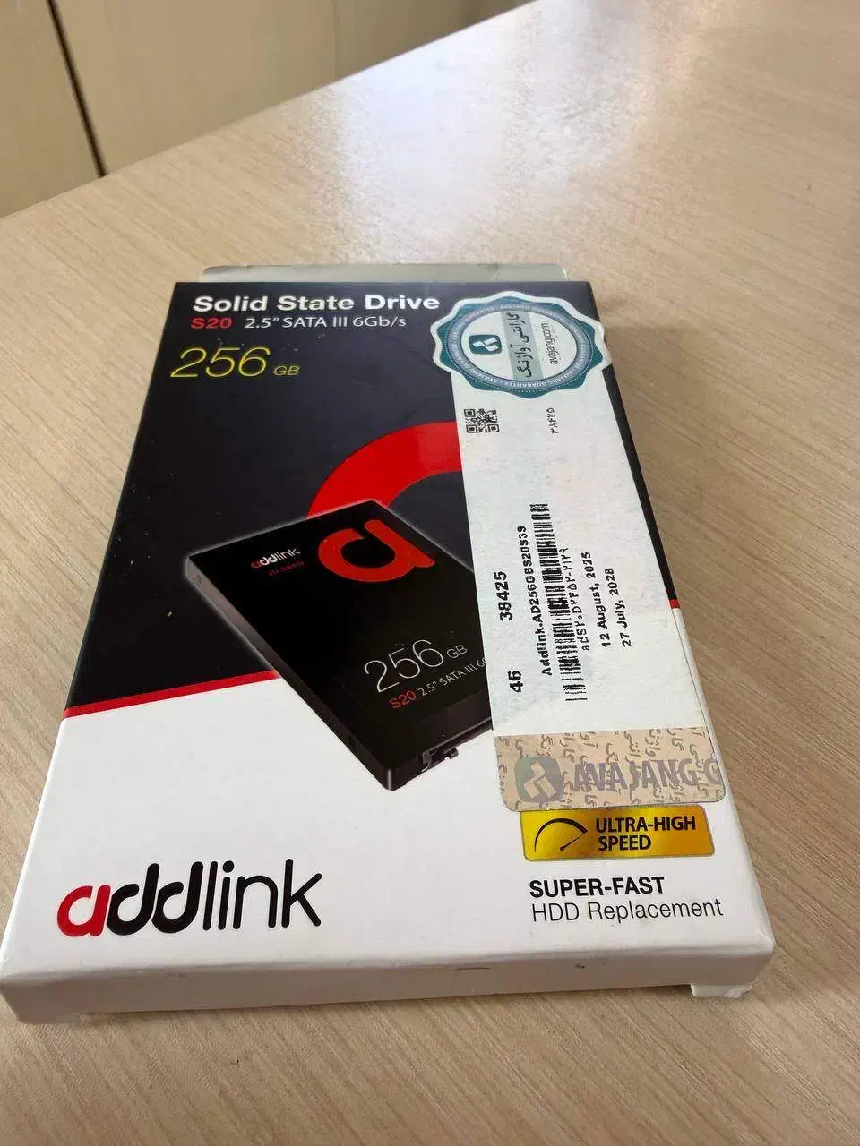 هارد SSD 256 addlink|قطعات و لوازم جانبی رایانه|مشهد, فلسطین|دیوار