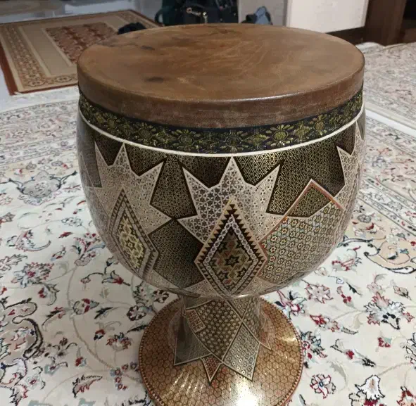 تنبک خاتم|سازهای سنتی|اصفهان, احمدآباد|دیوار