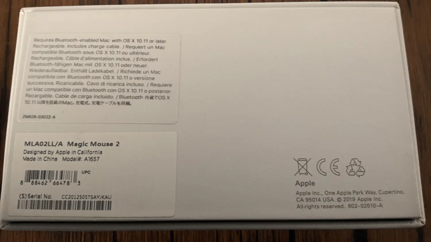 موس اپل magic mouse 2|قطعات و لوازم جانبی رایانه|اردبیل, |دیوار