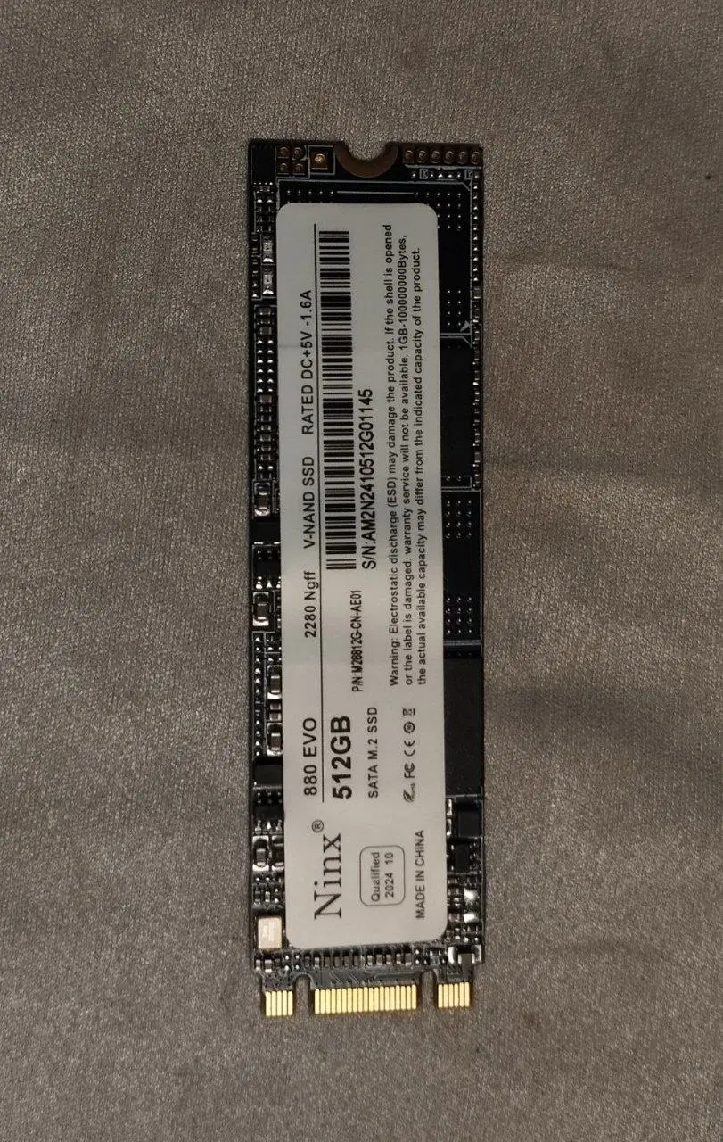 ssd m.2 512 ninx|قطعات و لوازم جانبی رایانه|شیراز, زرهی|دیوار