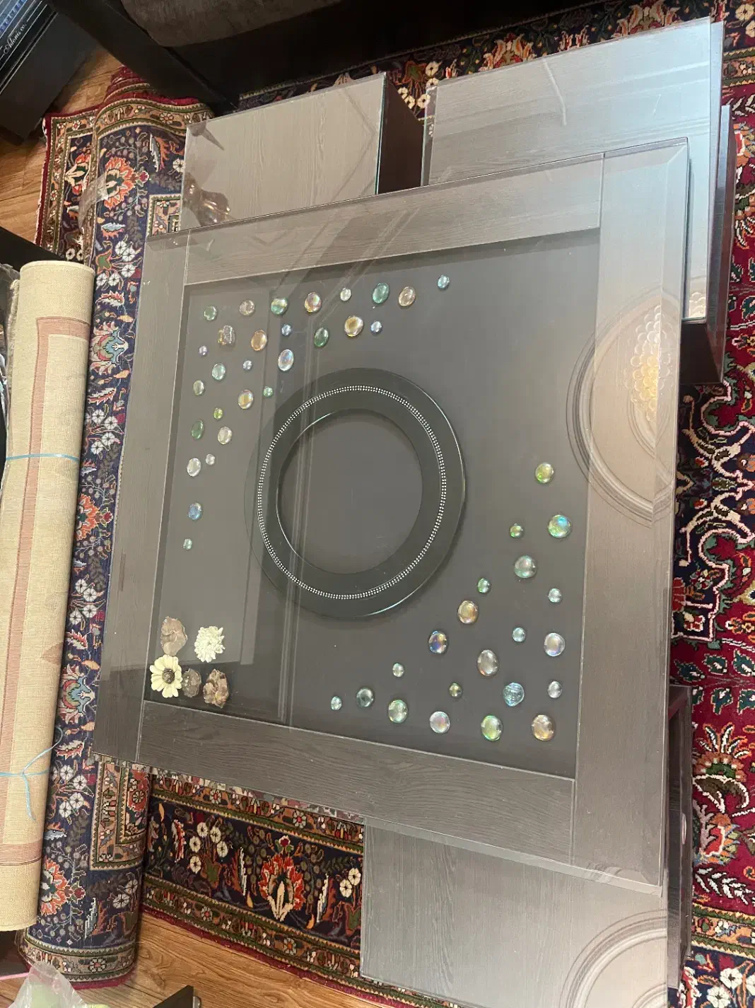 میز جلومبلی|مبلمان خانگی و میز عسلی|قزوین, |دیوار