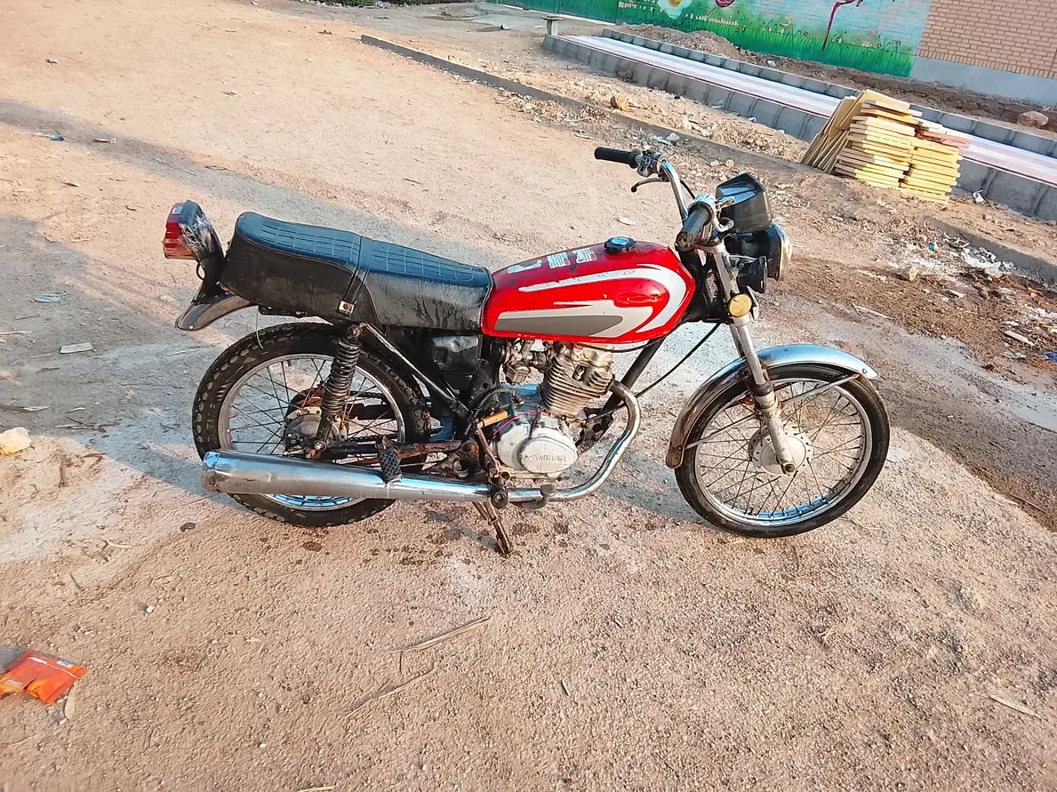 موتور|موتورسیکلت|شوشتر, |دیوار