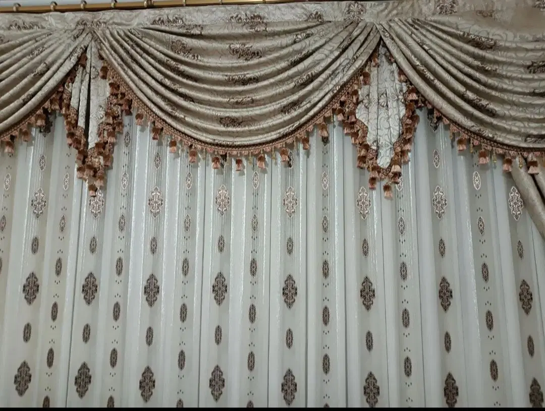 پرده|پرده، رانر، رومیزی|نیشابور, گمنام غربی|دیوار
