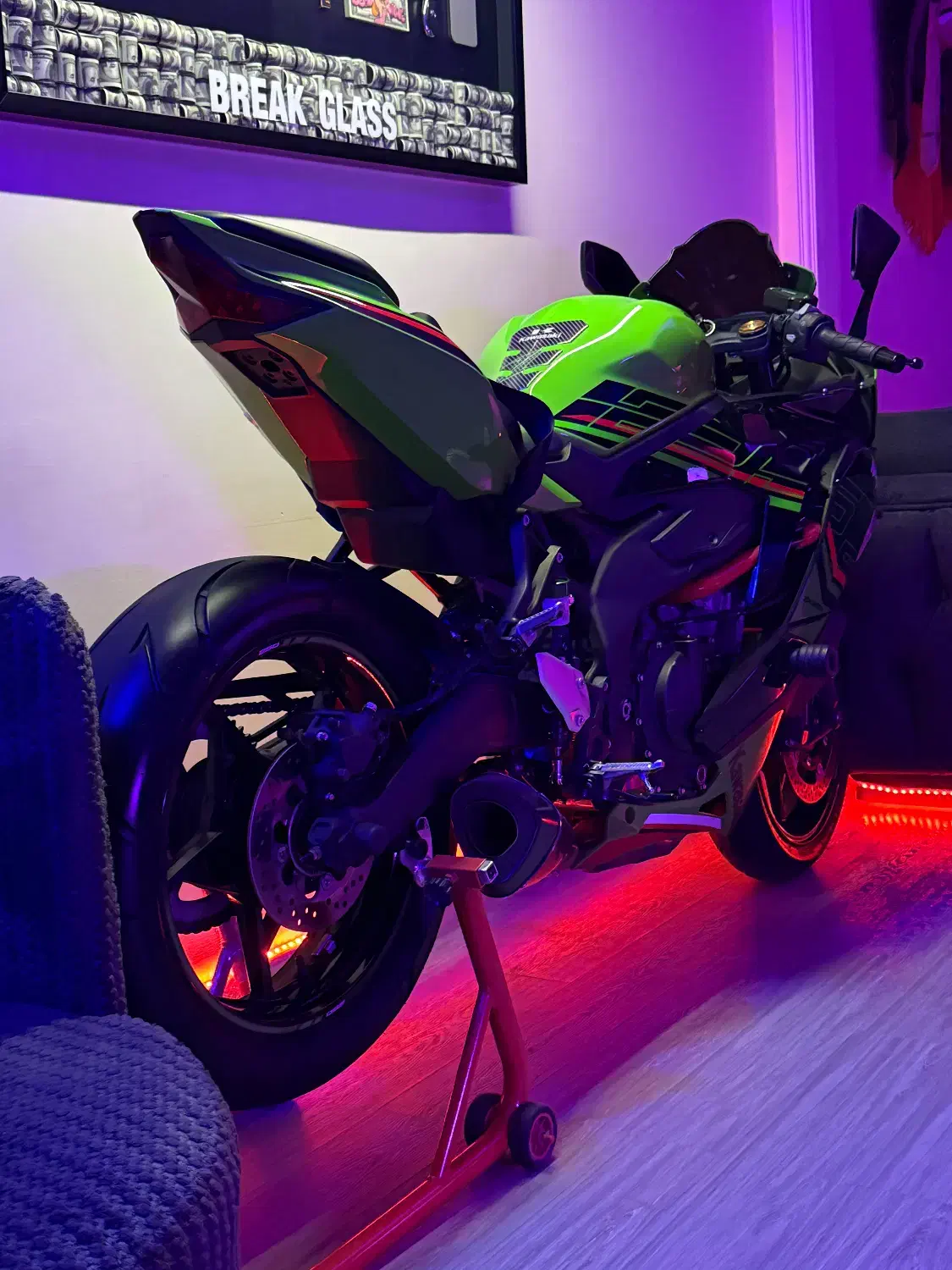 zx25r full|موتورسیکلت|تهران, سعادت‌آباد|دیوار