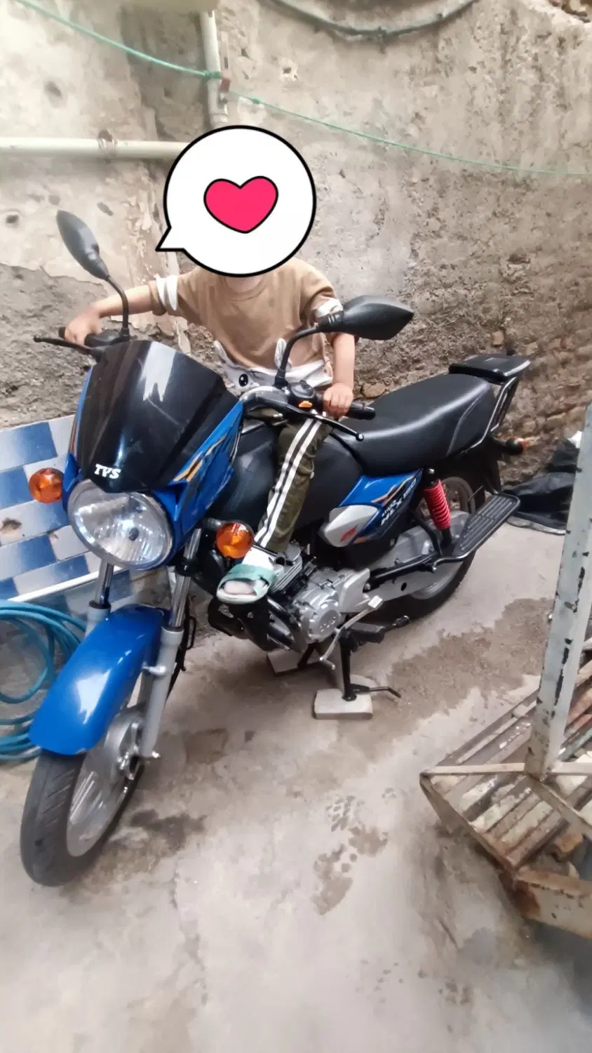 tvs hlx 150|موتورسیکلت|پاکدشت, شهرک انقلاب|دیوار