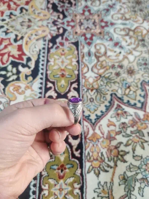 سه عدد انگشتر عقیق یمنی و یاقوت سرخ|جواهرات|نسیم‌شهر, |دیوار