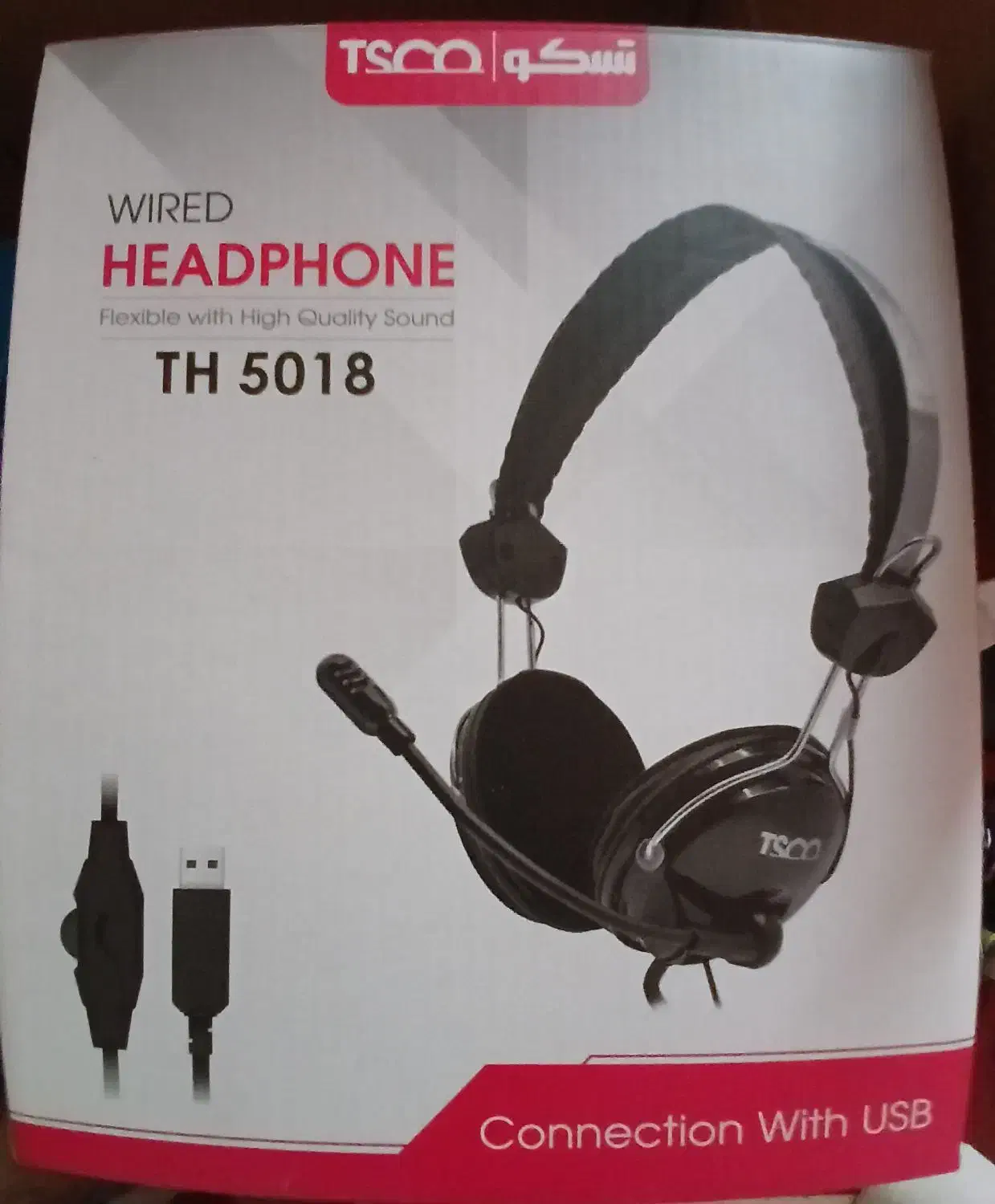 هدست تسکو مدل TH5018|قطعات و لوازم جانبی رایانه|شیراز, قدوسی غربی|دیوار