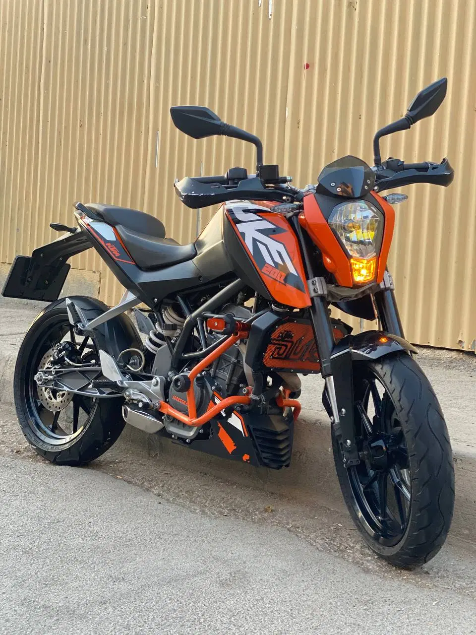 ktm 200|موتورسیکلت|برخوار, |دیوار