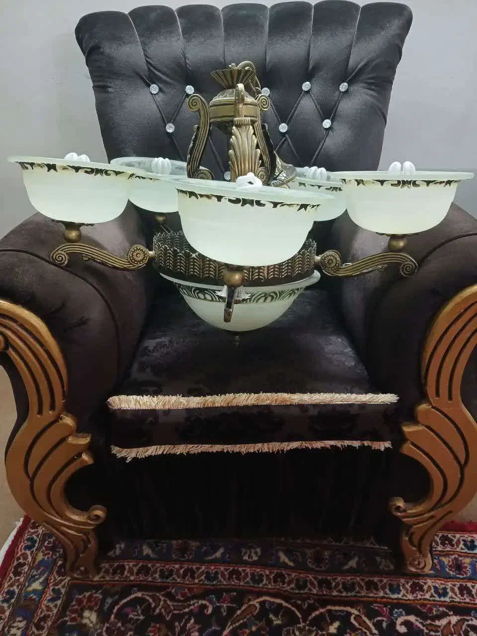 لوستر|لوستر و چراغ آویز|اصفهان, شهرک کاوه|دیوار