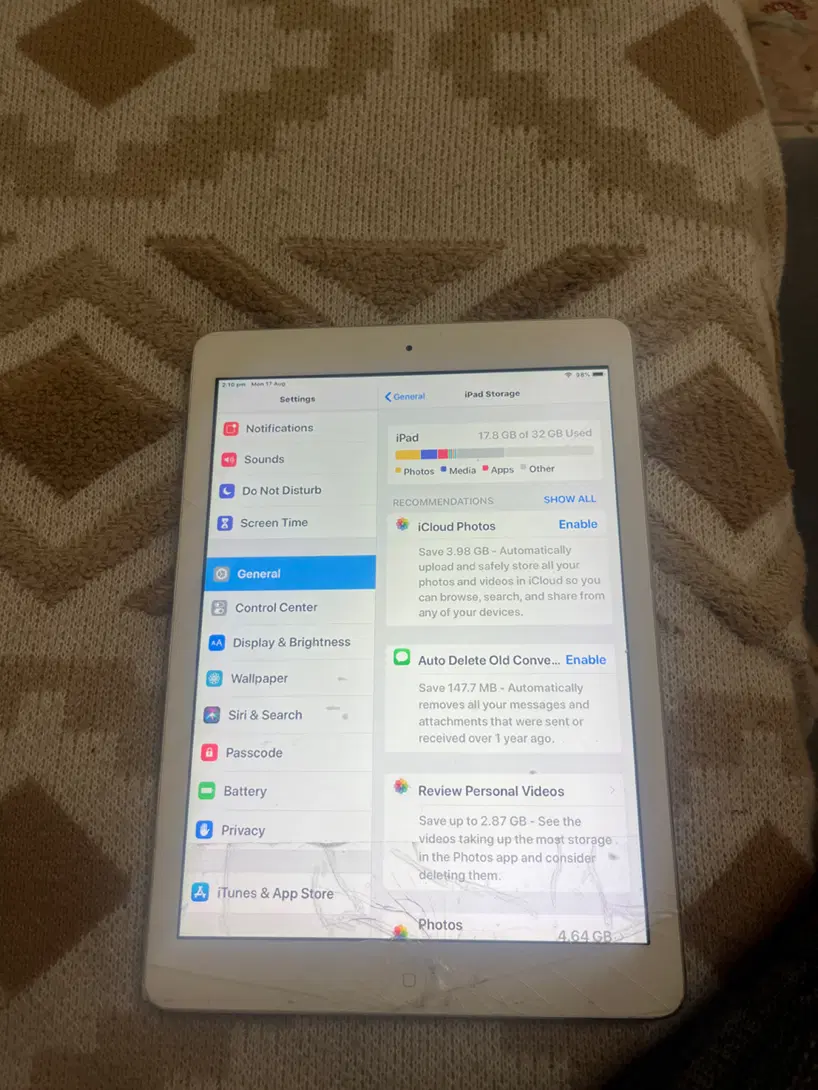 ipad air 1 32gb|تبلت|تهران, هروی|دیوار