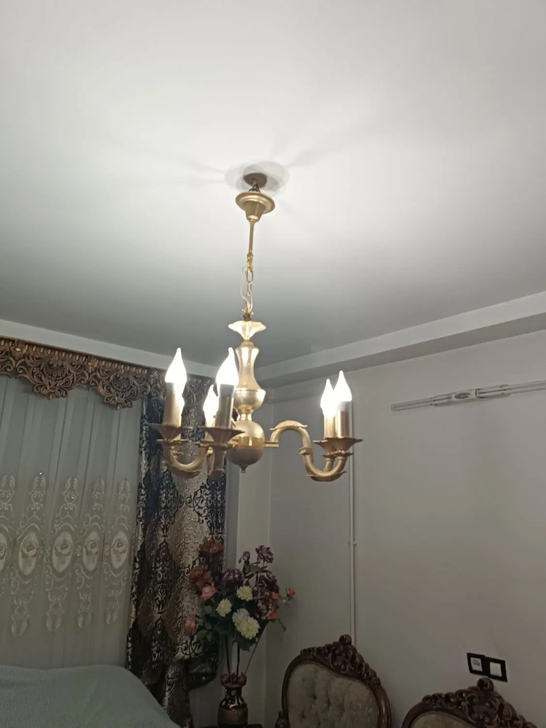 لوستر|لوستر و چراغ آویز|قزوین, |دیوار