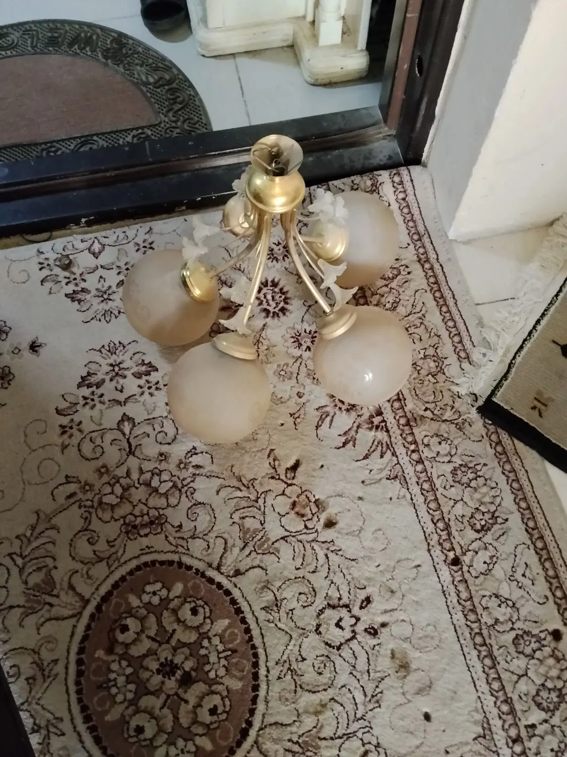 مبل ولوستر|مبلمان خانگی و میز عسلی|کرمانشاه, |دیوار