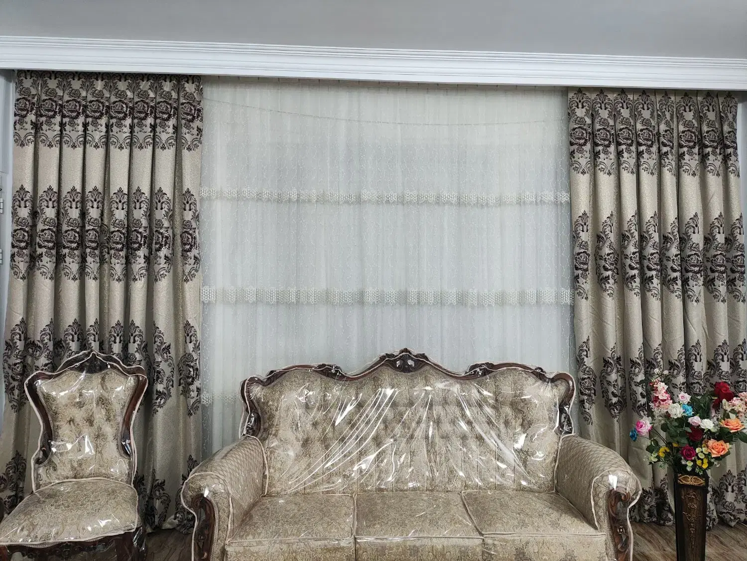 پرده|پرده، رانر، رومیزی|گلستان (تهران), |دیوار