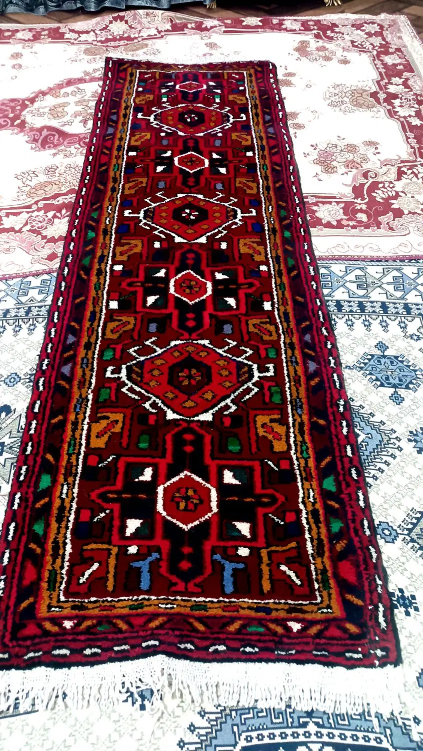 فرش دستبافت کناره بارماخ توخوش۷۱در ۲۲۵|فرش|تبریز, |دیوار