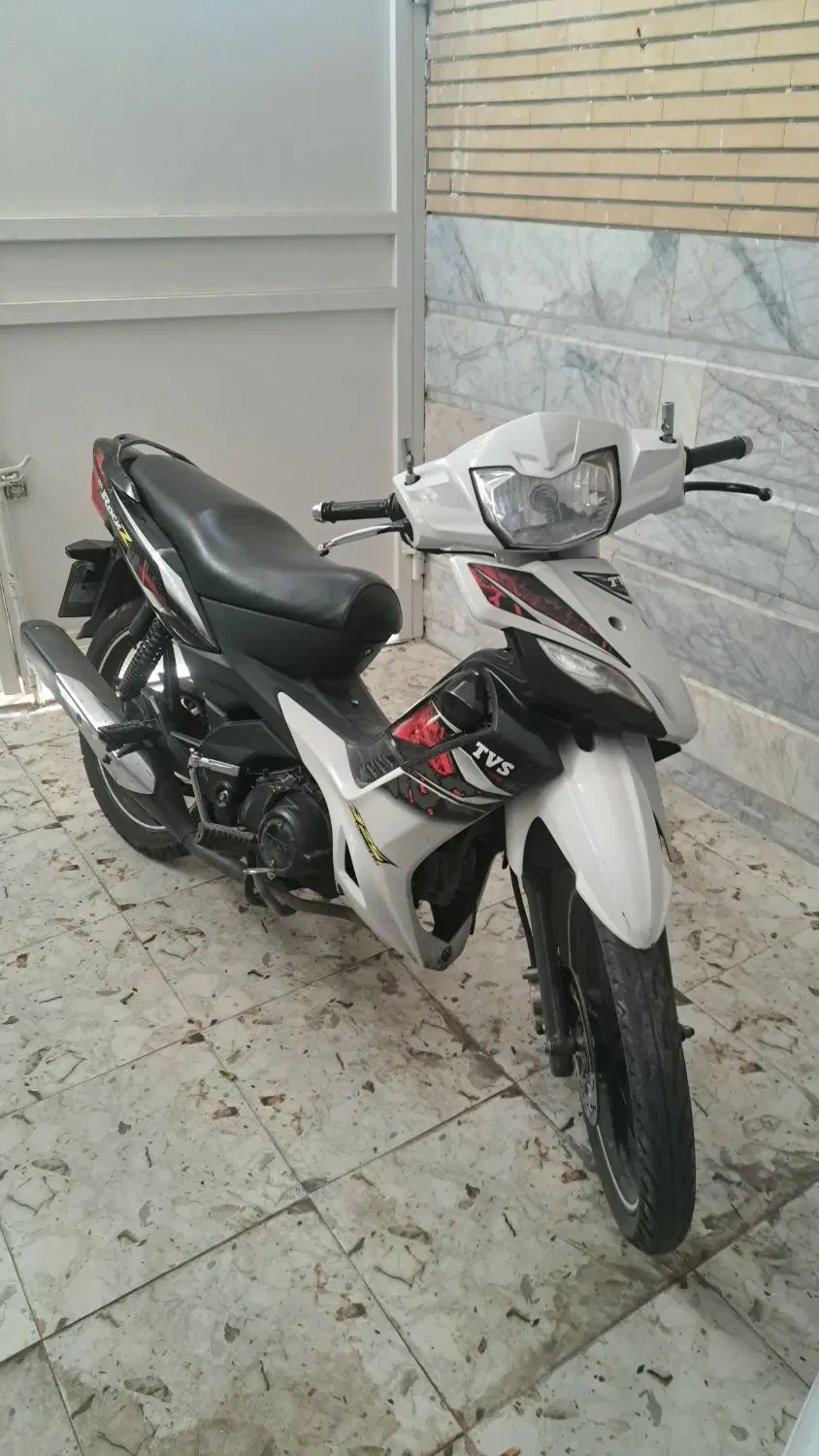 موتور tvs|موتورسیکلت|کاشان, رسالت|دیوار