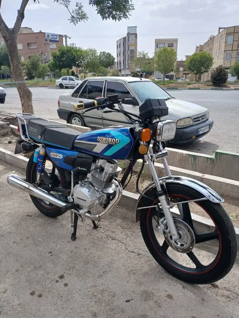هندا ۲۰۰|موتورسیکلت|قم, علی آباد سعدگان|دیوار