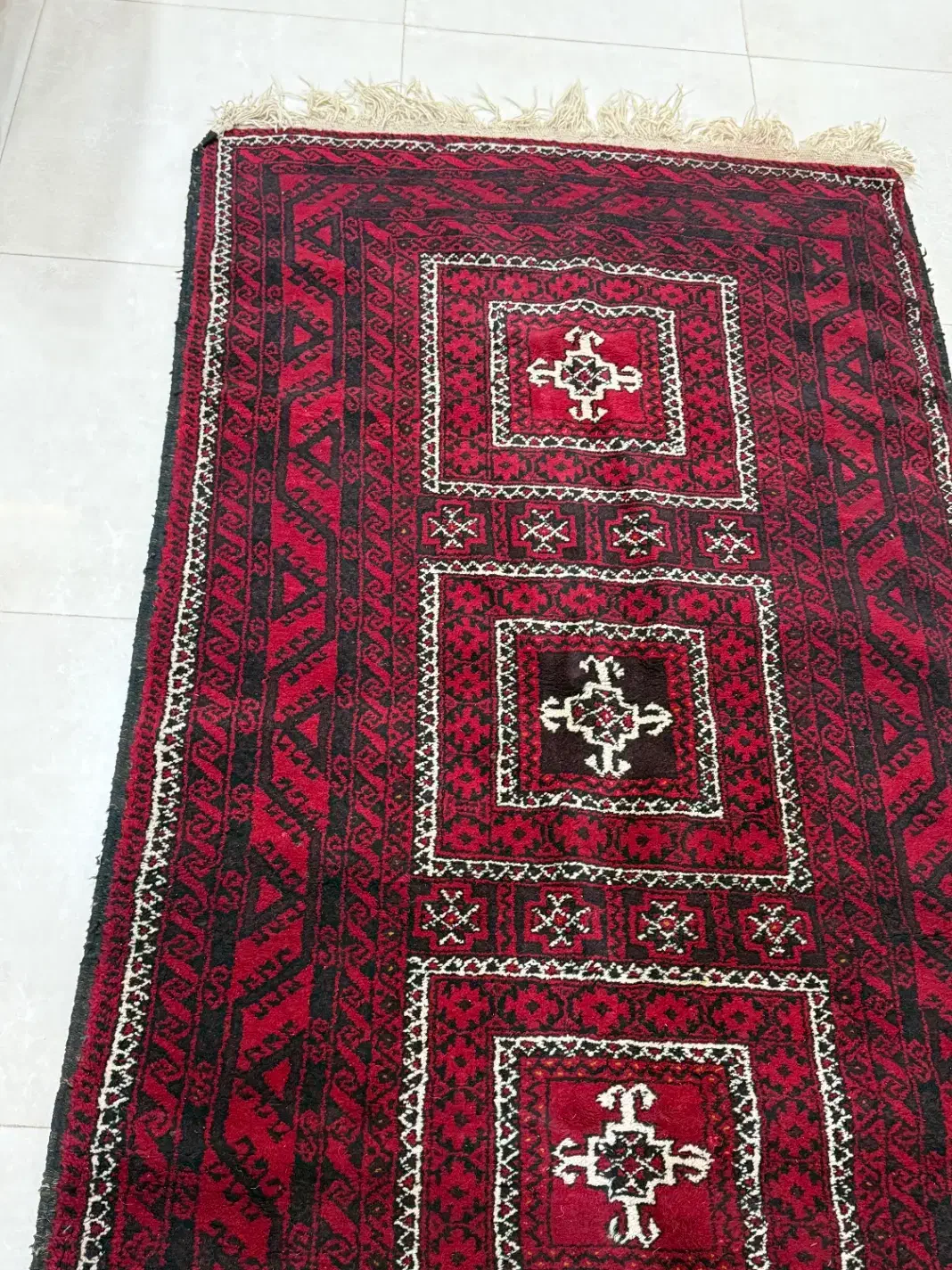 قالیچه|فرش|نیشابور, گنبد سبز|دیوار