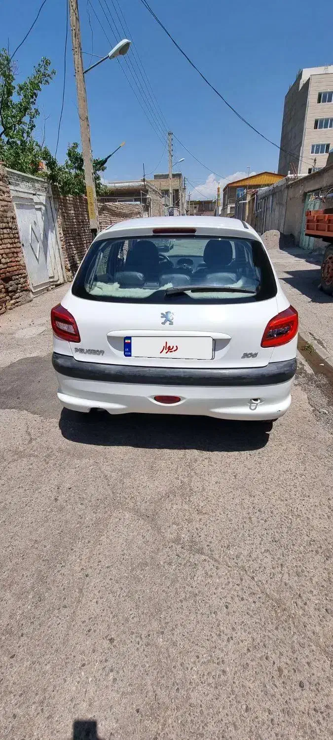 ۲۰۶مدل۸۸|خودرو سواری و وانت|سراب, |دیوار