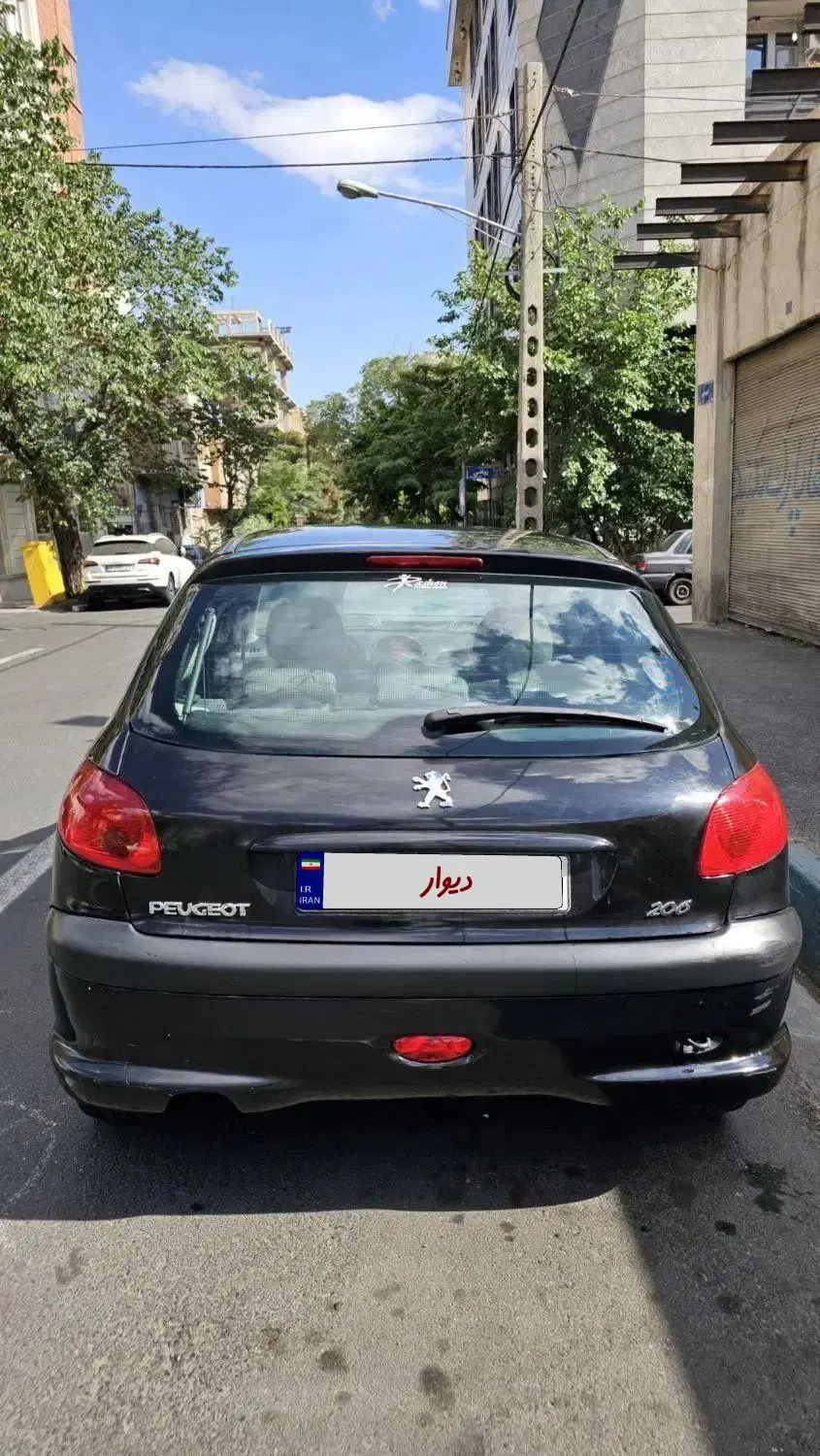 206 تیپ 2|خودرو سواری و وانت|تهران, دبستان|دیوار