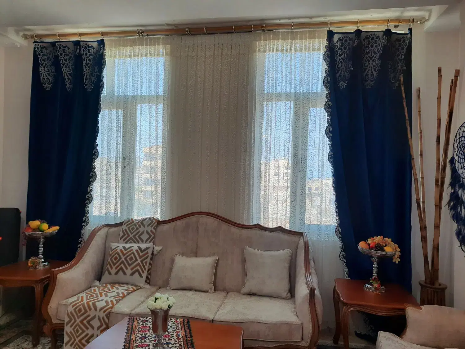 پرده|پرده، رانر، رومیزی|دورود, |دیوار