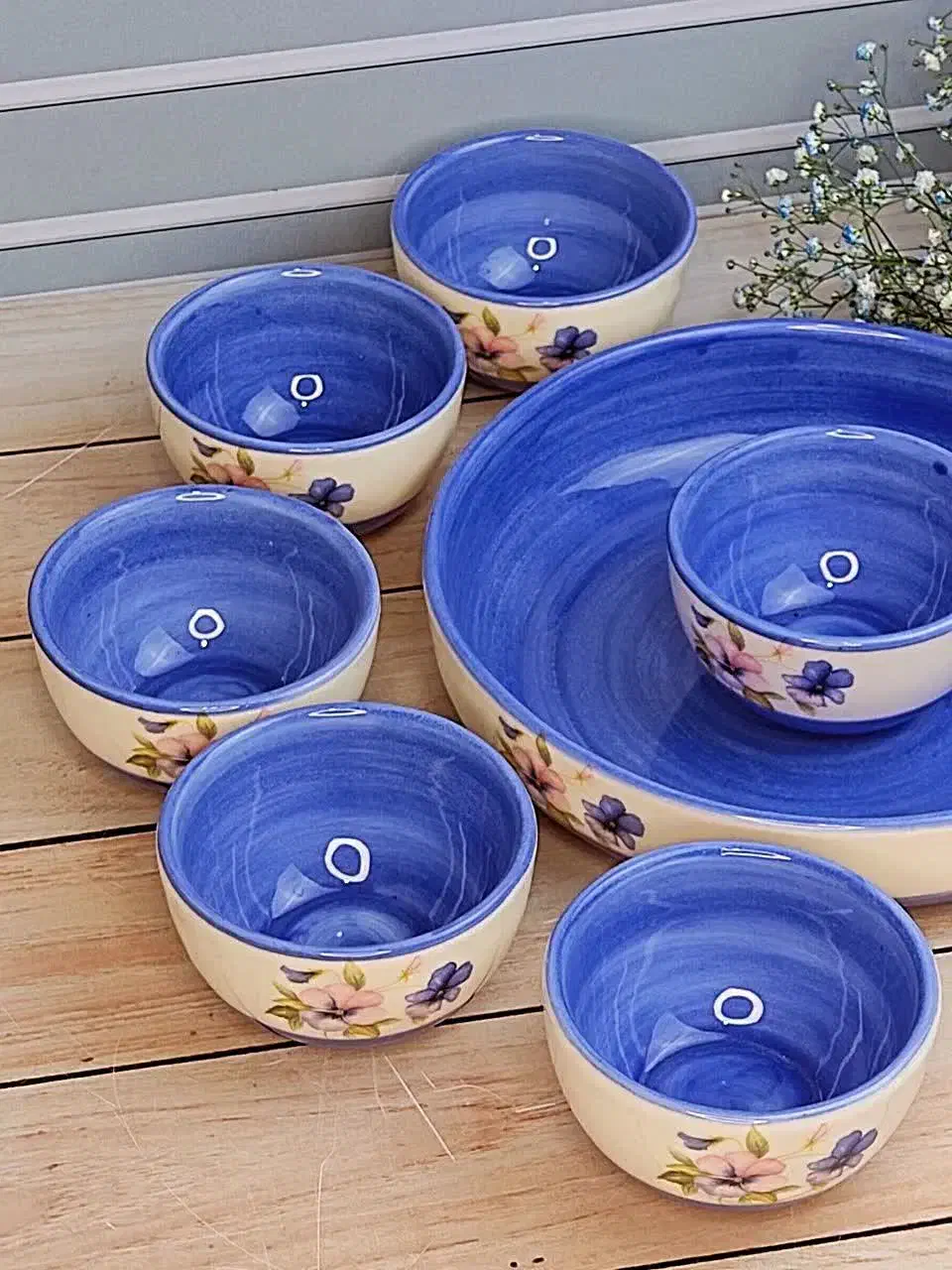 سرویس سرامیکی رنگ کوره ای قابل شستشو|ظروف سرو و پذیرایی|تهران, مسعودیه|دیوار