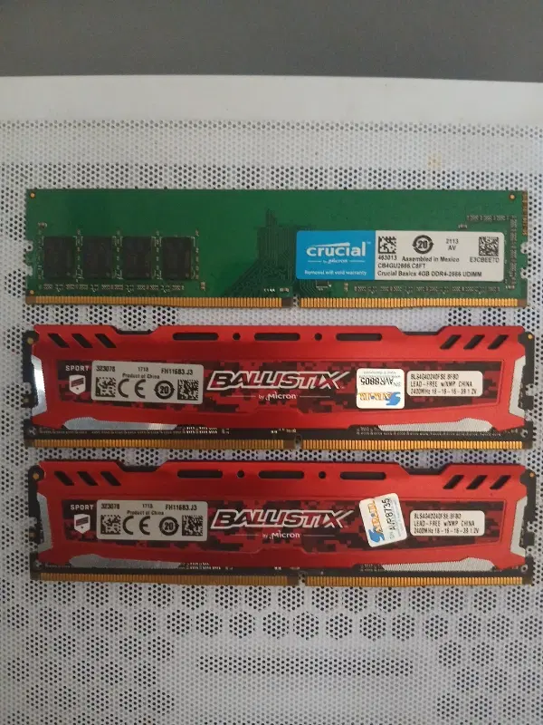 رم 4 گیگ DDR4|قطعات و لوازم جانبی رایانه|جنت, |دیوار