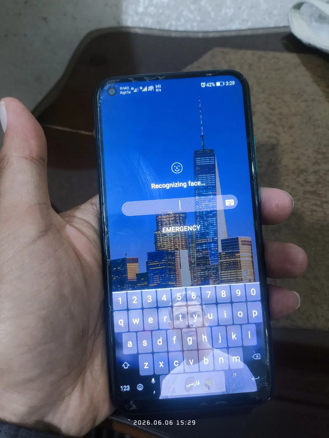گوشی y7p|موبایل|تهران, دستغیب|دیوار