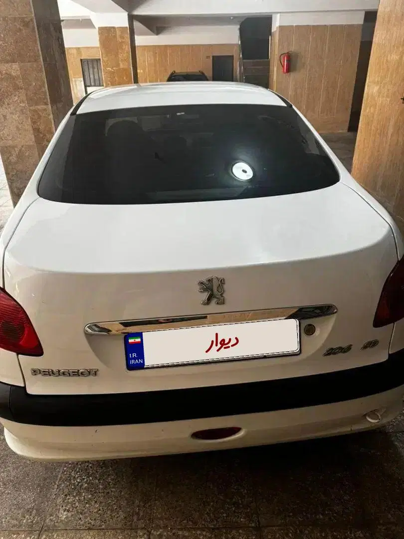 206 SD  مدل 95 v8|خودرو سواری و وانت|تهران, ابوذر|دیوار