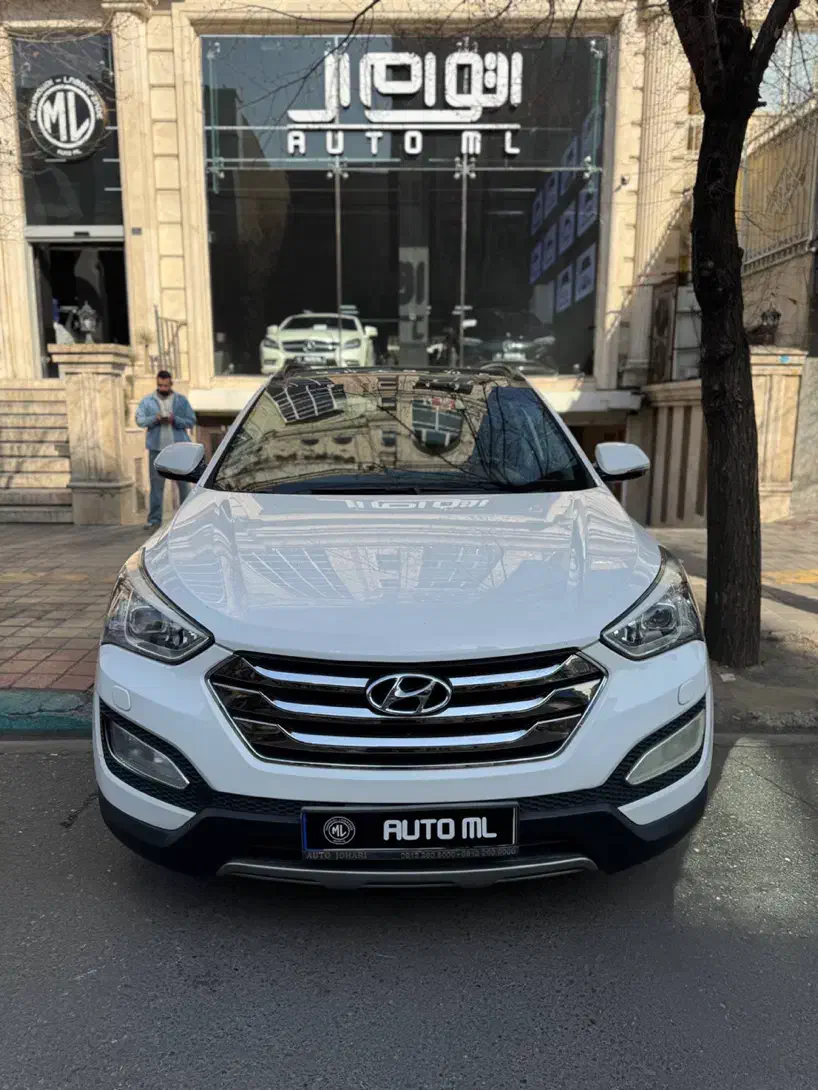 سانتافه ۲۰۱۵|خودرو سواری و وانت|تهران, درختی|دیوار