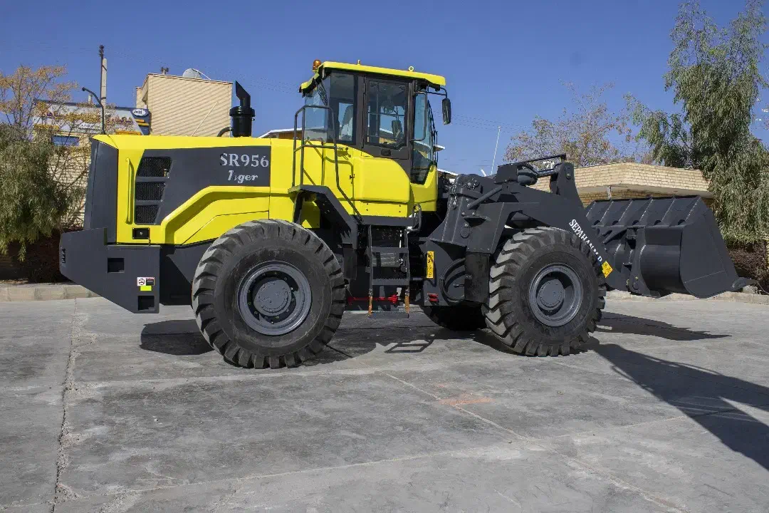 لودر|خودرو سنگین|ابریشم, |دیوار