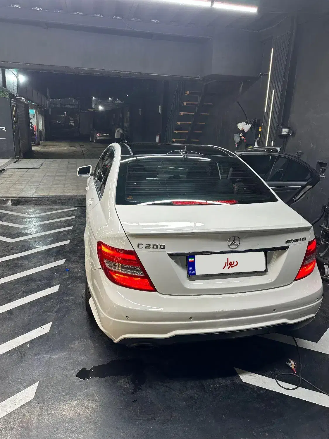 بنز c200 2014 سفید|خودرو سواری و وانت|تهران, زرگنده|دیوار