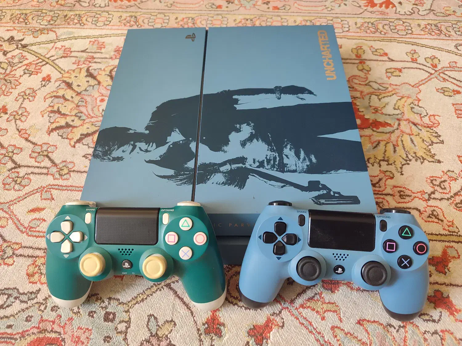 Ps4 fat 500 gig uncharted bundle|کنسول، بازی ویدئویی و آنلاین|کرج, احدآباد|دیوار