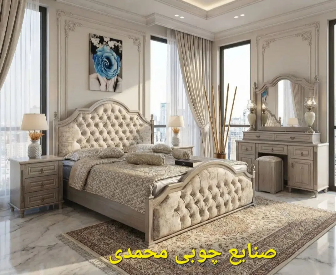 تخت دو نفره ت پاستور ۲ شرایط نقد و اقساط|تخت و سرویس خواب|اردبیل, |دیوار