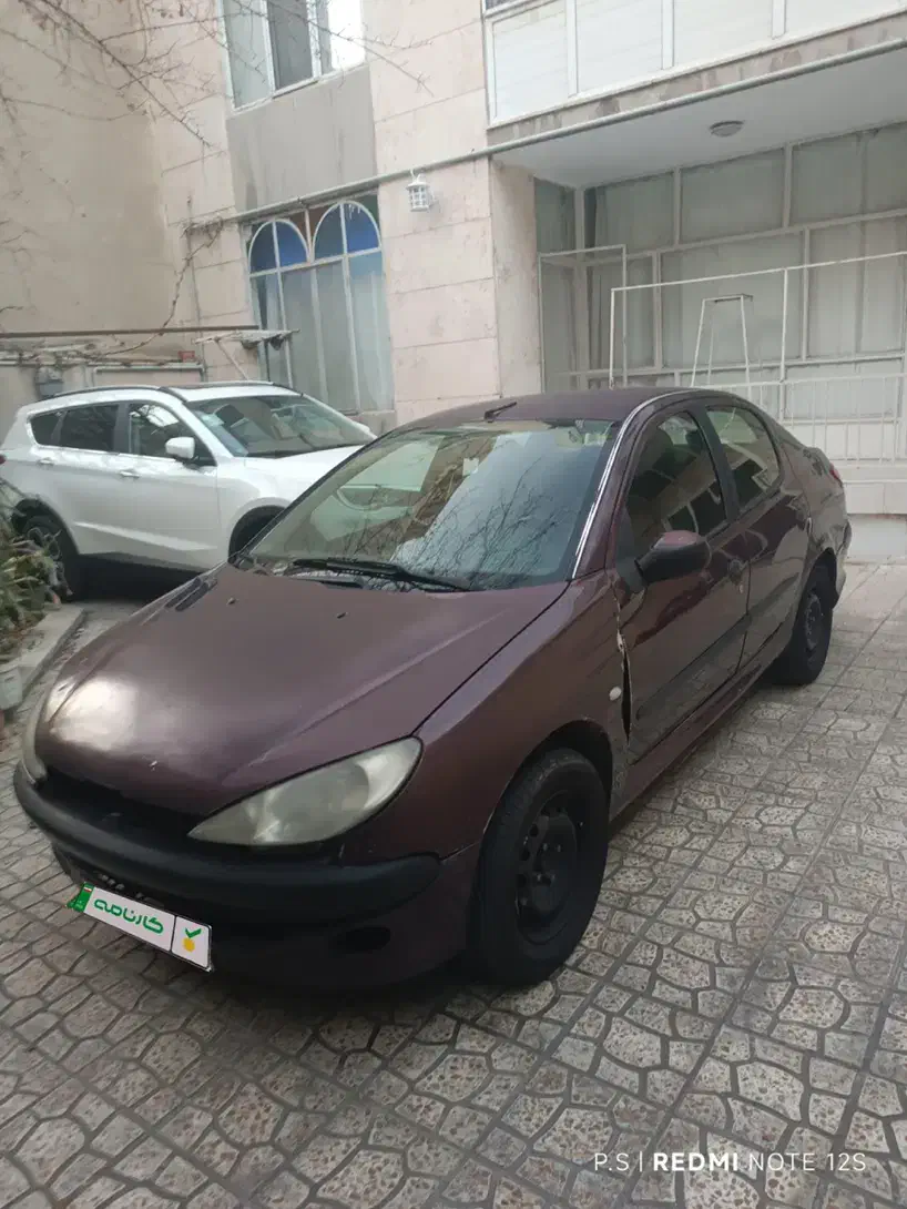 206 sd 1388 با ضمانت کارنامه|خودرو سواری و وانت|تهران, شیخ هادی|دیوار