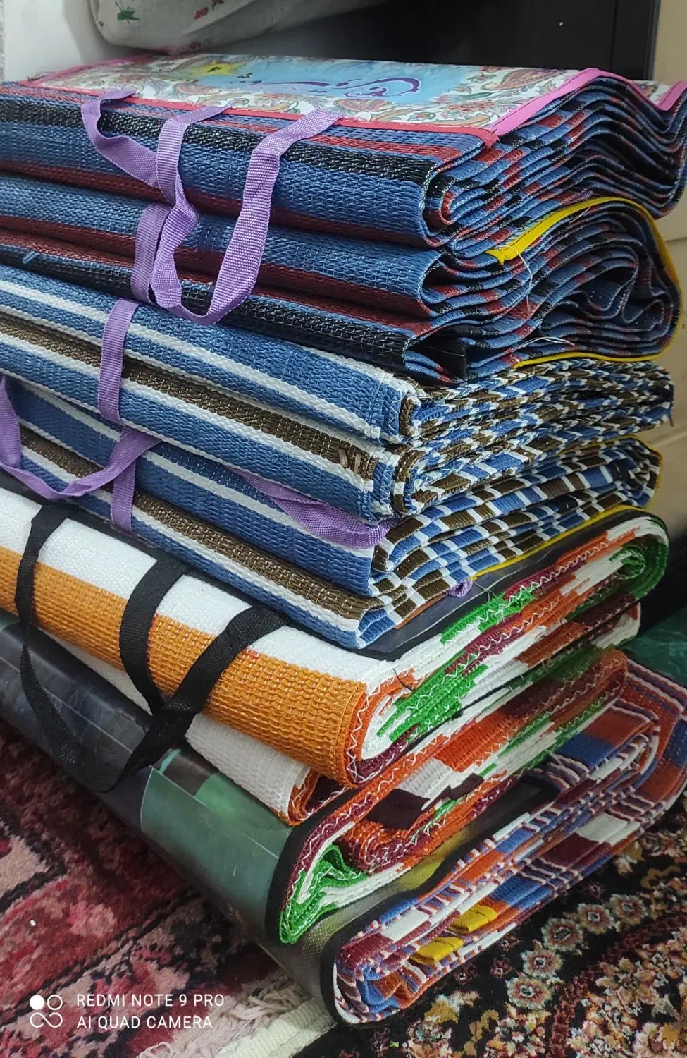 حصیر|گلیم، جاجیم، گبه|قم, چهل درخت|دیوار