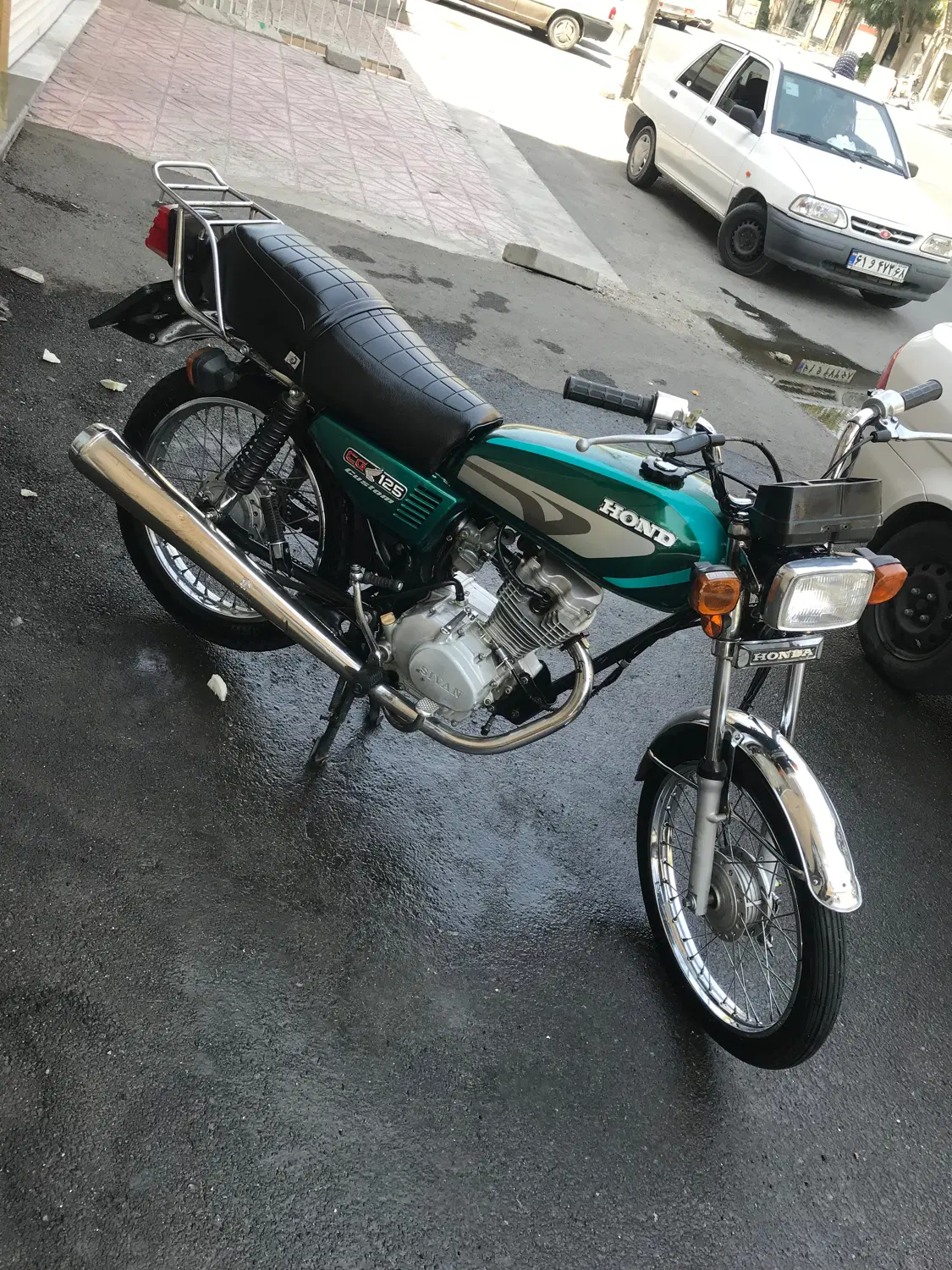 HONDA125|موتورسیکلت|کرج, کلاک نو|دیوار
