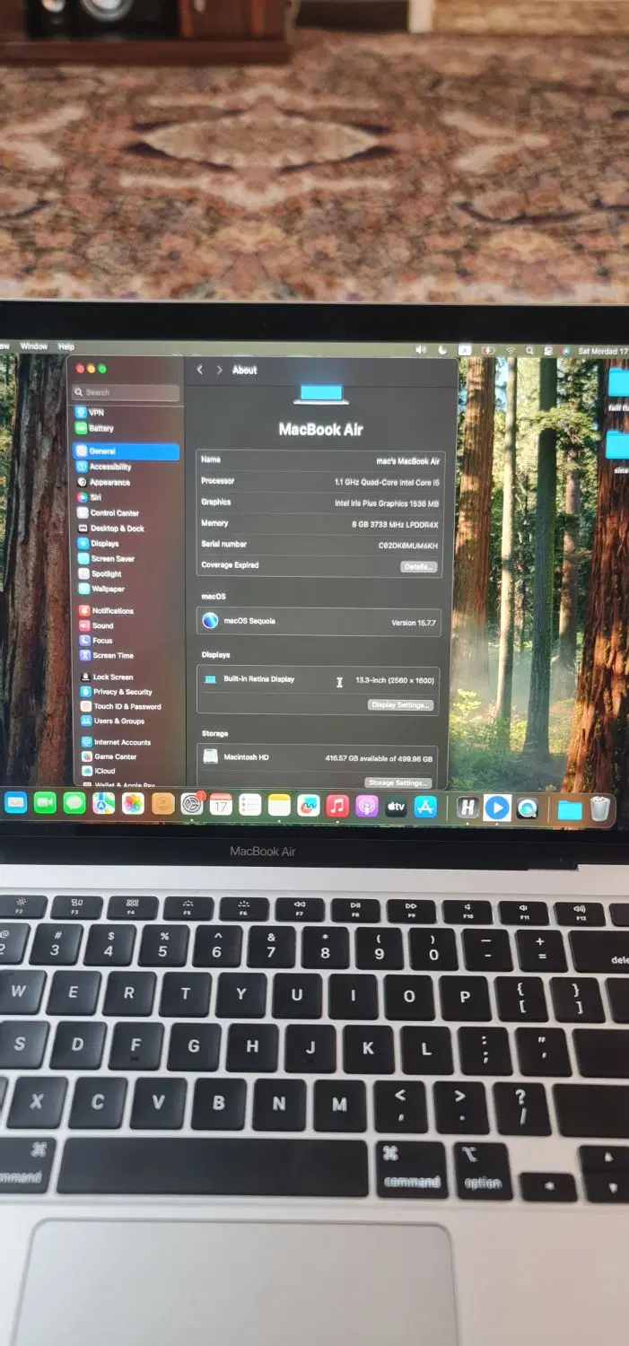macbook air 2020|رایانه همراه|قدس, شهر‌قدس|دیوار