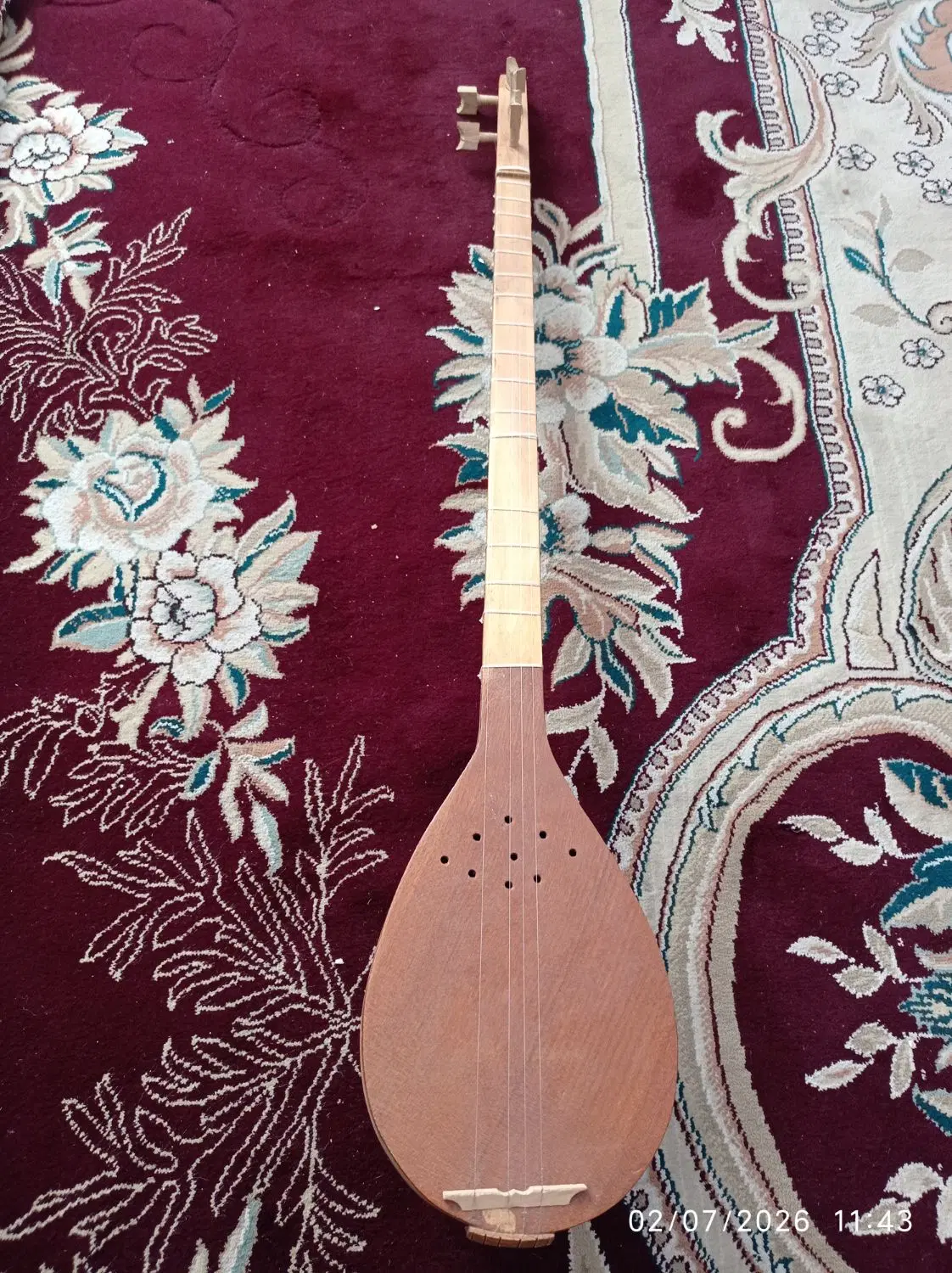 سه تار|سازهای سنتی|شیراز, احمدی جنوبی|دیوار