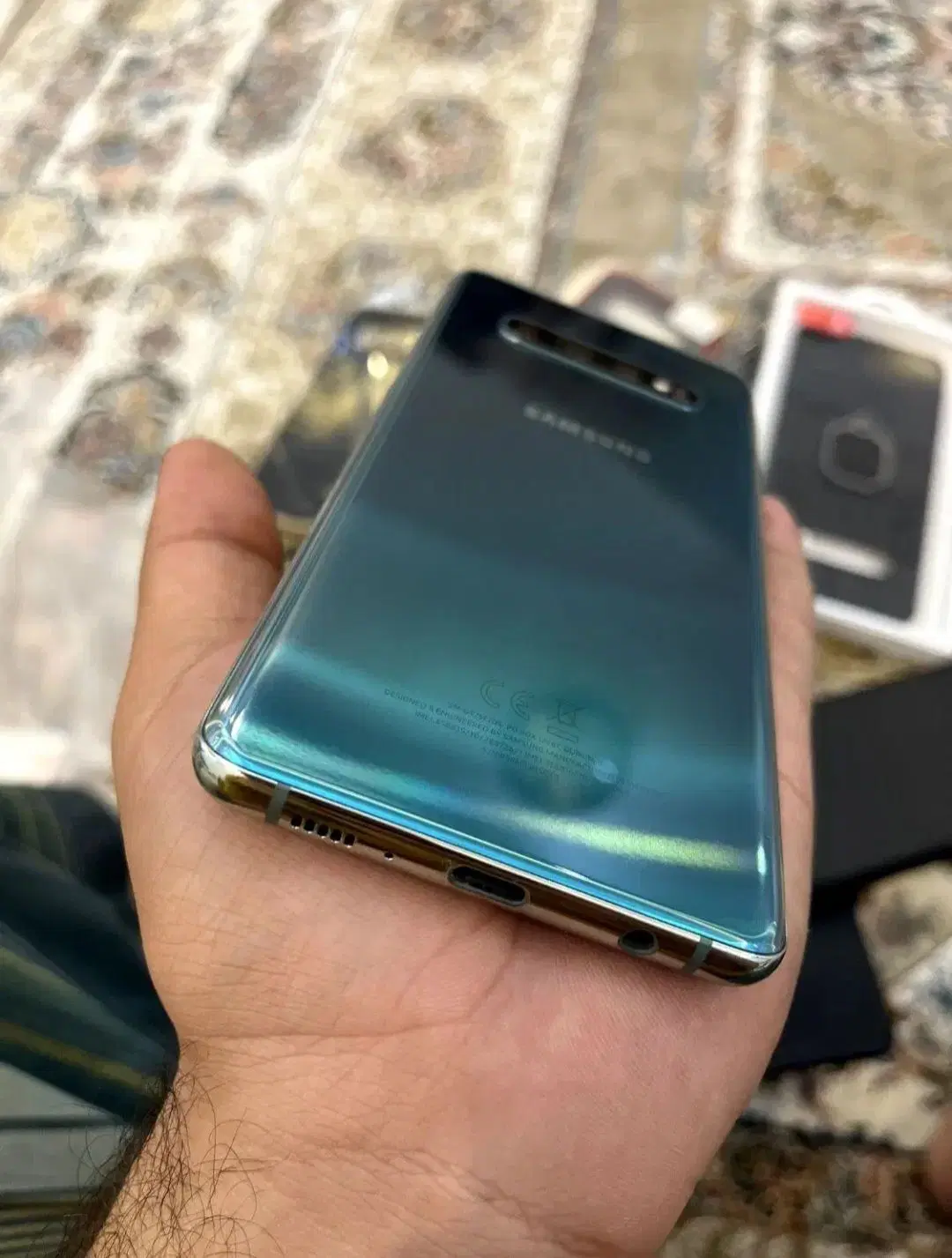 Samsung s 10 +plus|موبایل|رفسنجان, |دیوار