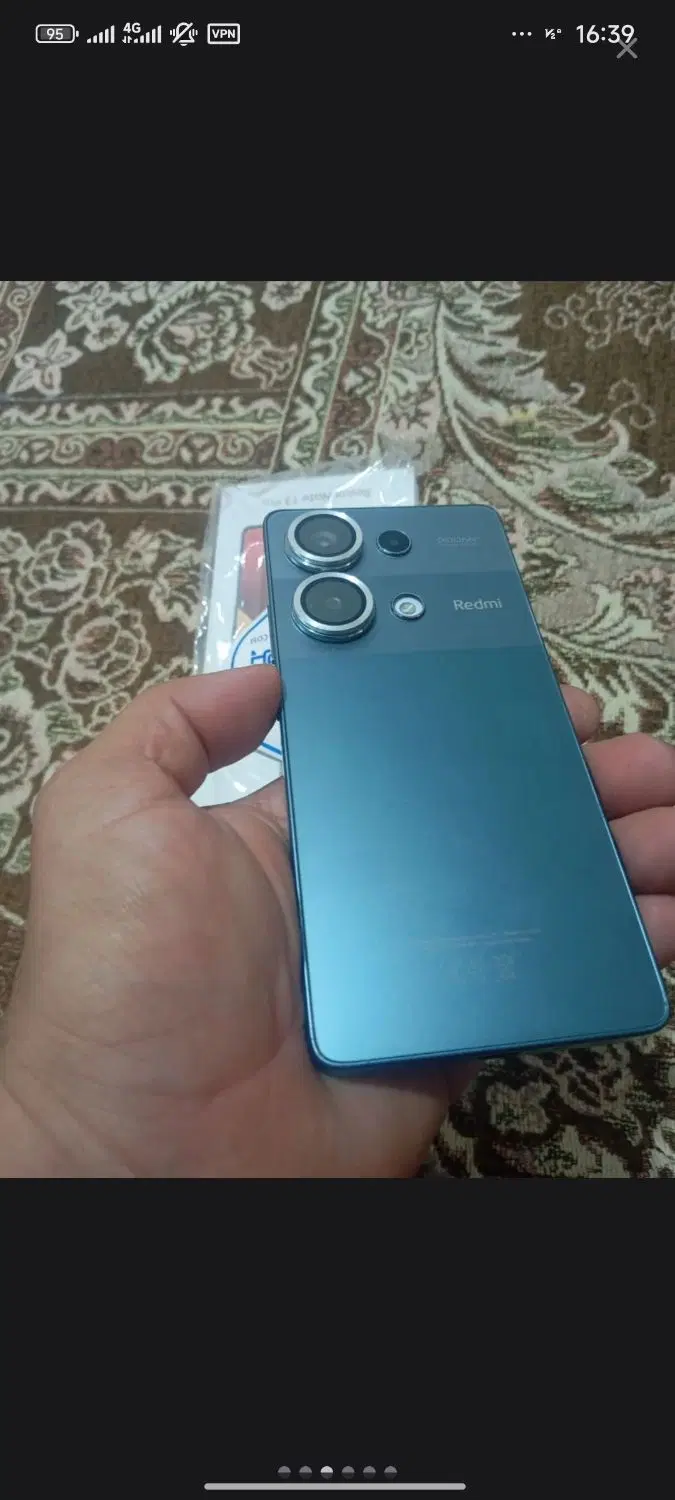 Redmi note13|موبایل|بم, |دیوار