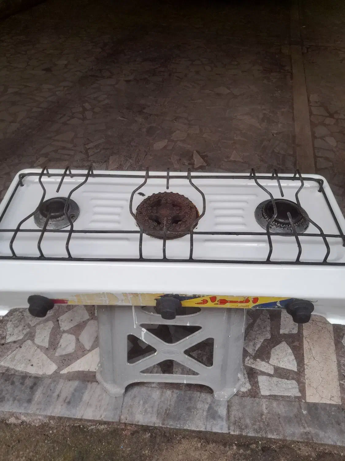 گاز ۳ شعله|اجاق گاز و لوازم برقی پخت‌وپز|رشت, چله خانه|دیوار