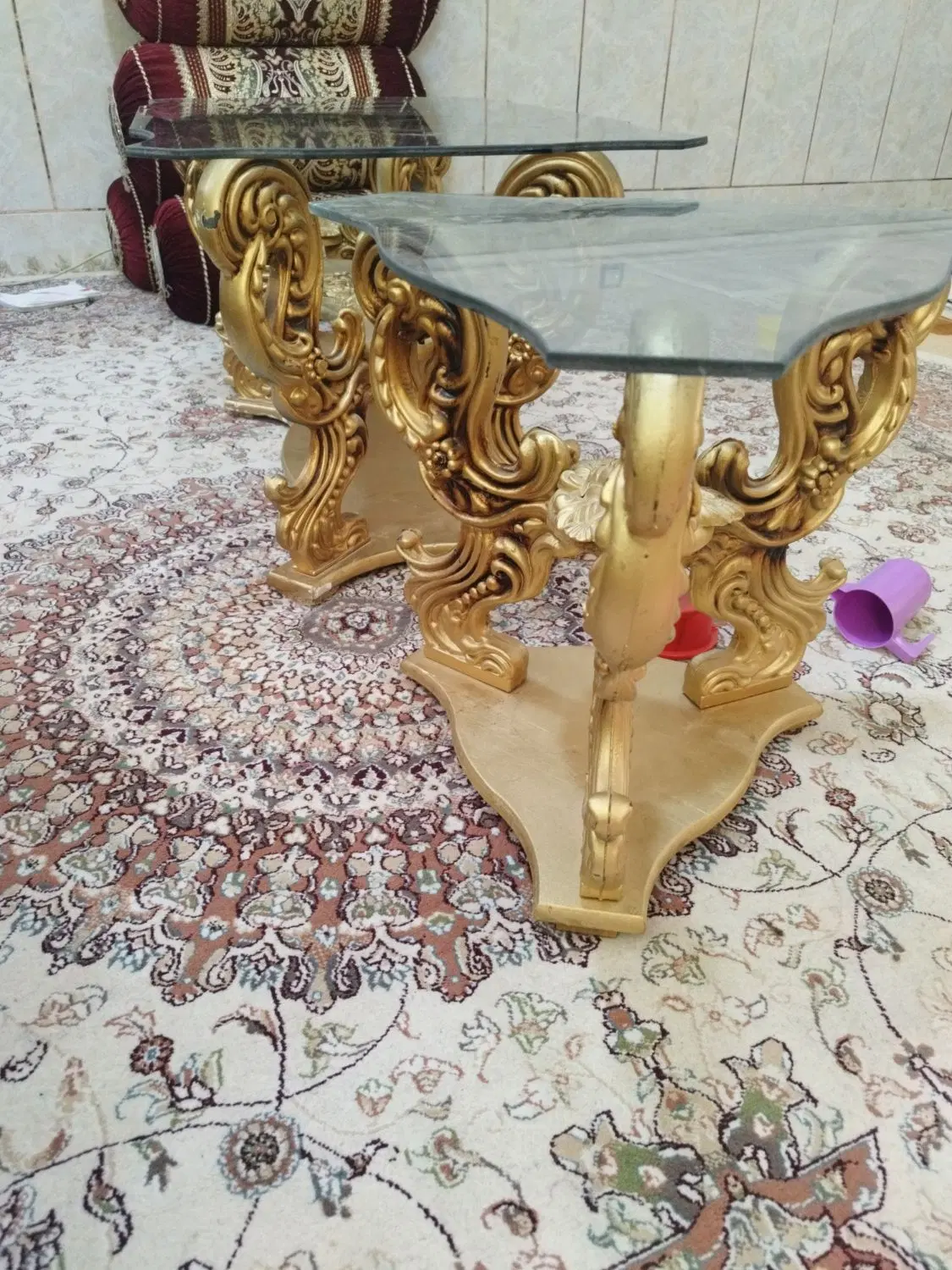 گل میز|مبلمان خانگی و میز عسلی|یاسوج, |دیوار