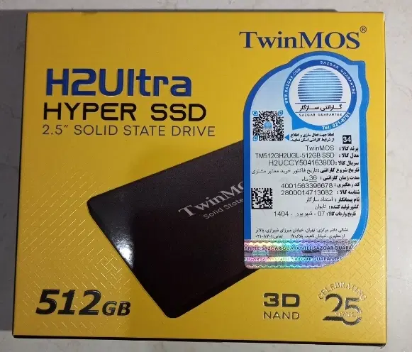 ssd 512gb TwinMOS|قطعات و لوازم جانبی رایانه|اصفهان, بهارستان|دیوار