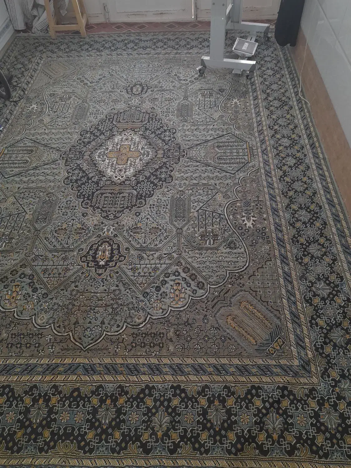 فرش ۱۲ ، ۶|فرش|قم, قلعه کامکار|دیوار