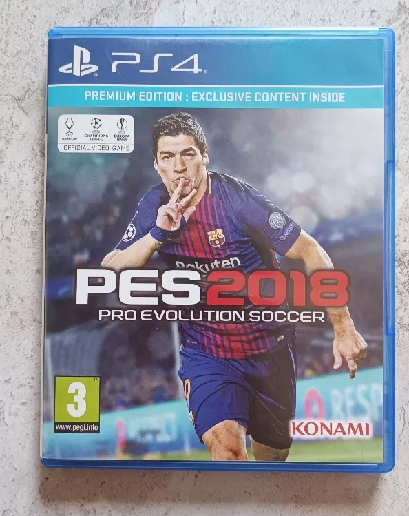 دیسک pes2018|کنسول، بازی ویدئویی و آنلاین|مشگین شهر, |دیوار